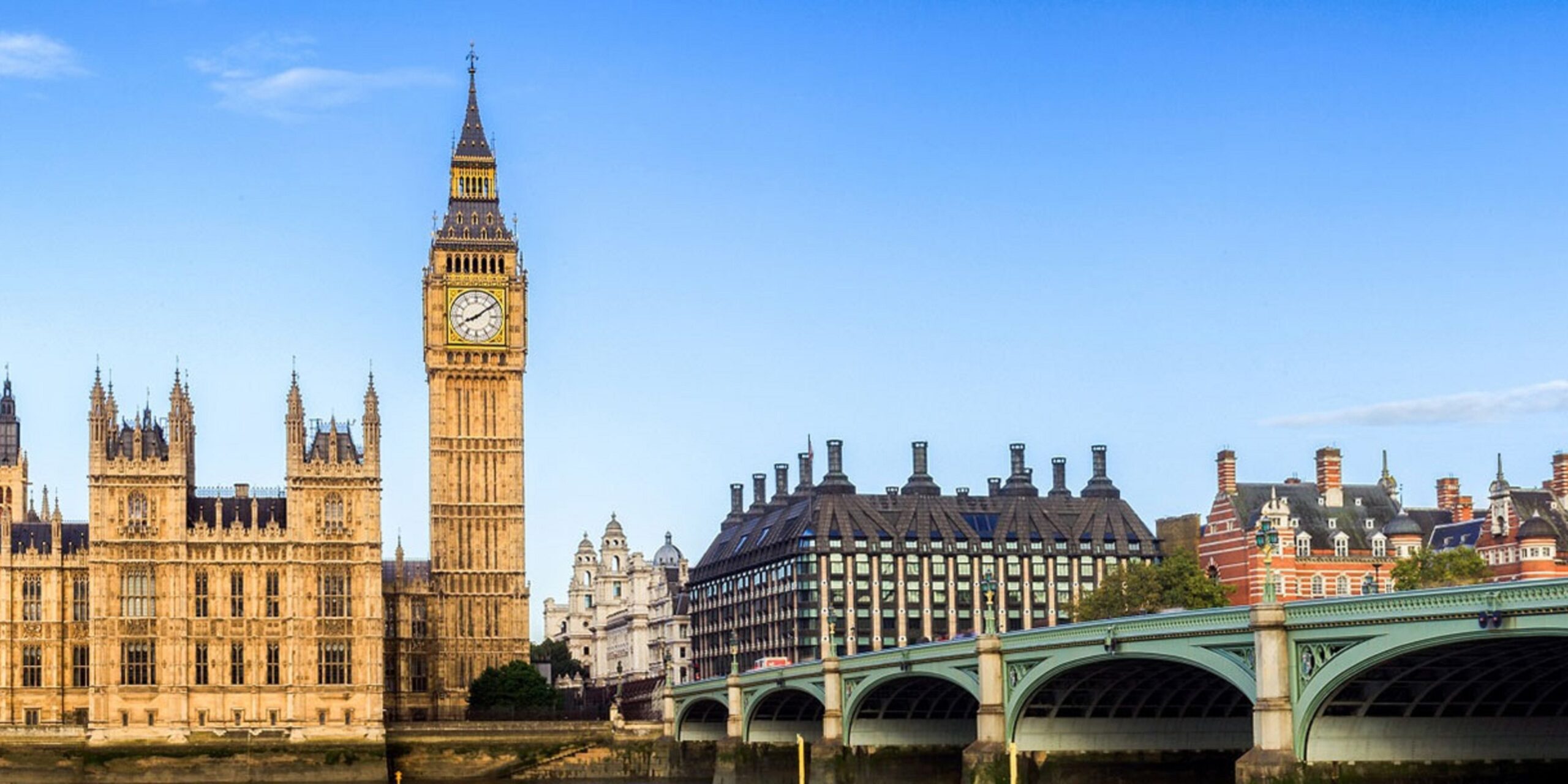 Big Ben and Westminster Bridge – London Big Ben and Westminster Bridge in London on a sunny day